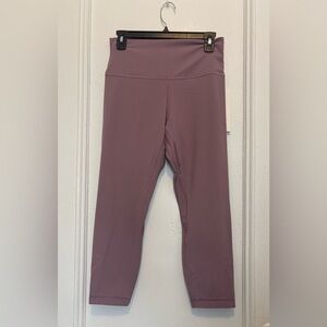 Lululemon Align High-Rise Crop 23” Size 10 Lavender Lux